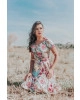 Vestido-Floral-Transpassado-Verde-Clara-Rosa-estrela-evangelica