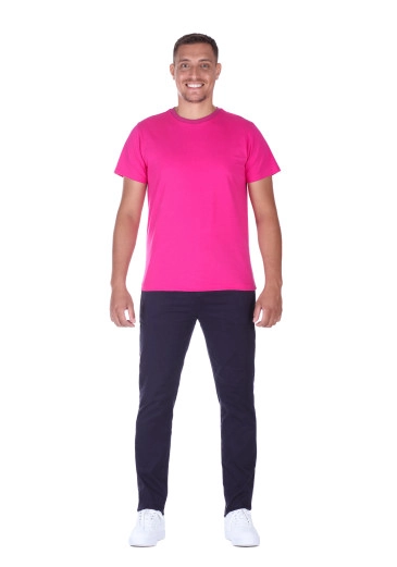 Camiseta Igor Em Malha De Algodão Pink Hapuk Alto Verão 2025