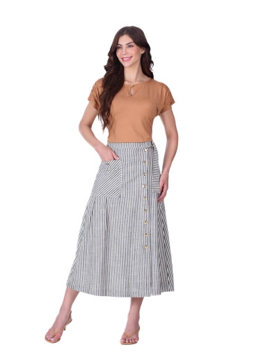 Blusa Maura Em Malha Marrom Hapuk Primavera/Verão 2026