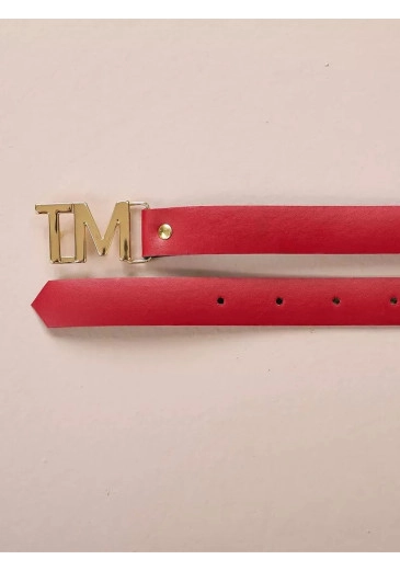 Cinto TM Vermelho Tatá Martello Alto Verão 2025