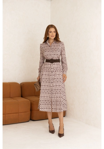 Vestido Iolanda Toque De Seda Jany Pin Outono/Inverno 2026