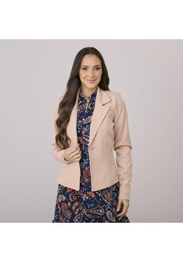 Blazer Samy Em Alfaiataria Rose Tata Martello Outono/Inverno 2026