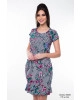 Vestido Hapuk Mix Estampas Azul 59889