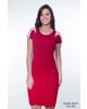 Vestido com Cropped Vermelho Hapuk